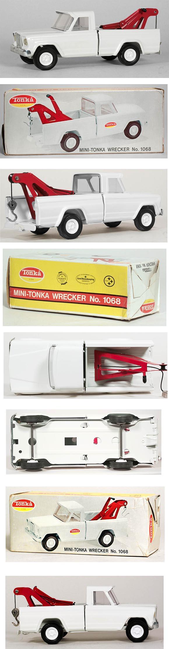 1970 Tonka, No.1068 Mini-Tonka Wrecker in Original Box
